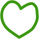 Icon Green Heart